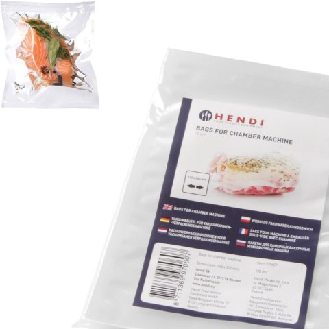 Worki do pakowarki próżniowej 200x300mm 100szt. - Hendi 970614 Hendi