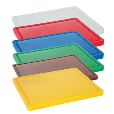 Deska do krojenia HACCP do drobiu GN 1/2 żółta - Hendi 826157 Hendi