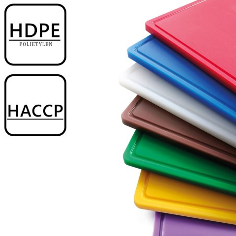 Deska do krojenia HACCP do ryb GN 1/1 niebieska - Hendi 826027 Hendi