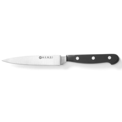 Profesjonalny nóż do jarzyn kuty ze stali Kitchen Line 125 mm - Hendi 781388 Hendi