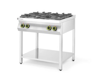 Kuchnia gazowa 4-palnikowa Kitchen Line na podstawie otwartej szer. 800mm gł. 700mm