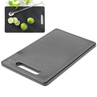 Deska do krojenia uniwersalna z uchwytem 250 x 150 mm czarna - Hendi 826478 Hendi