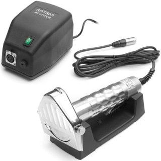 Nóż do kebaba gyrosa elektryczny z ostrzałką i stojakiem 230 V 80 W - Hendi 267264 Hendi