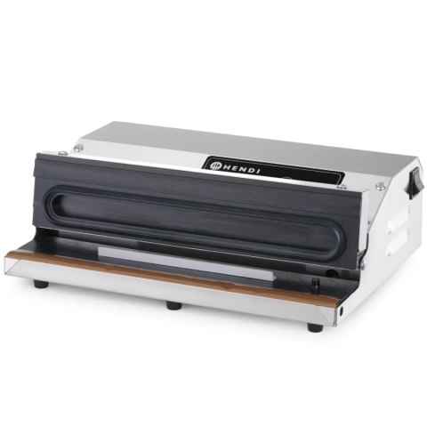 Pakowarka zgrzewarka próżniowa listwowa ze stali nierdzewnej Kitchen Line 330 mm 380 W - Hendi 297384