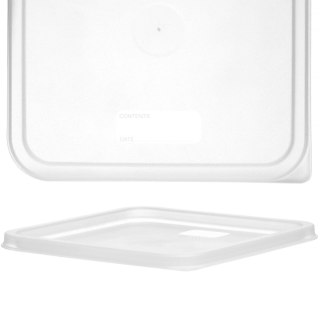 Pokrywka do pojemnika na żywność transparentna 235 x 235 mm - Hendi 870983 Hendi
