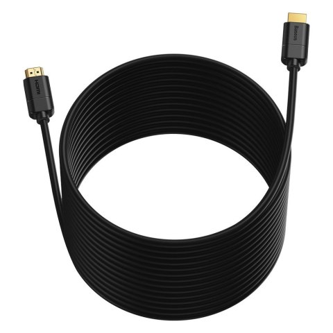 Kabel przewód HDMI 2.0 4K 30Hz 3D HDR 18Gbps 8m - czarny BASEUS
