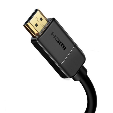 Kabel przewód HDMI 2.0 4K 60Hz 3D HDR 18Gbps 3m - czarny BASEUS
