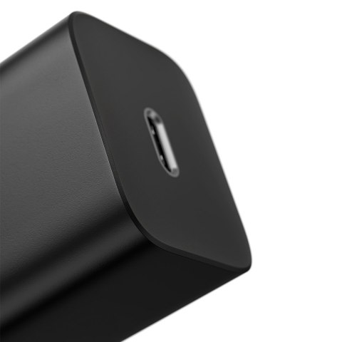 Szybka ładowarka sieciowa Super Si 1C USB-C 20W Power Delivery czarny BASEUS