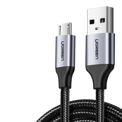 Kabel przewód USB - micro USB 1m szary UGREEN