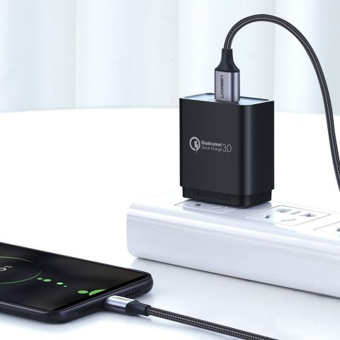 Kabel przewód USB - micro USB 1m szary UGREEN