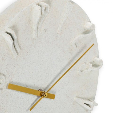 Zegar ścienny 30cm Corfu Beżowy Hama