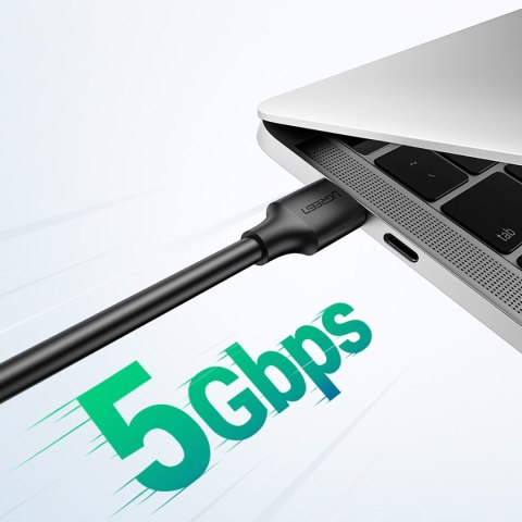 Kabel przewód USB - USB 3.2 3m czarny UGREEN