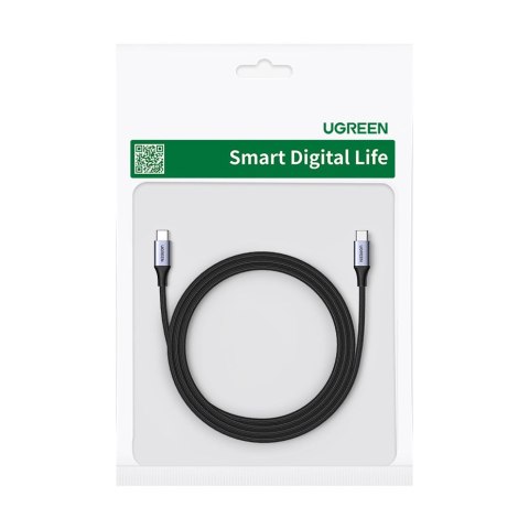 Kabel przewód w oplocie USB-C Power Delivery 240W 5A 2m szary UGREEN