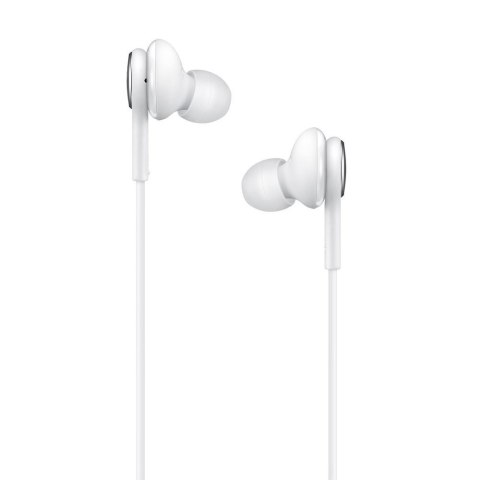Przewodowe słuchawki dokanałowe AKG złącze USB-C biały SAMSUNG