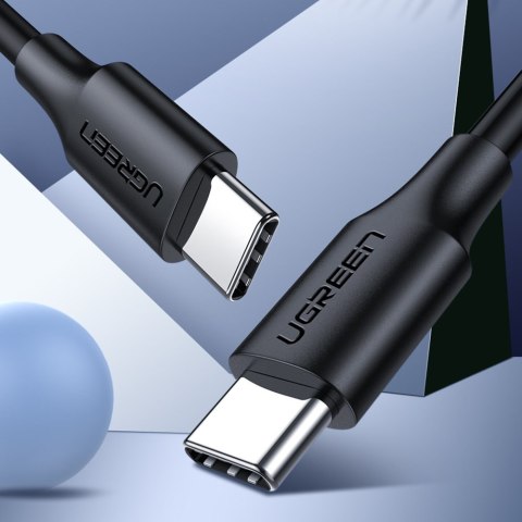 Kabel przewód USB-C do ładowania i transferu danych 3A 2m czarny UGREEN