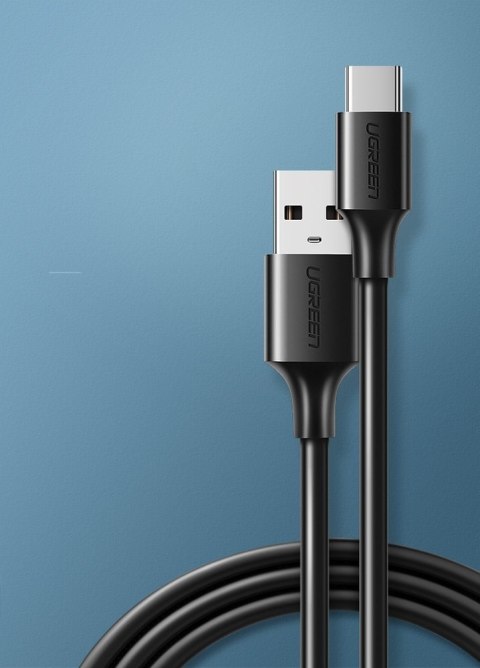 Kabel przewód USB - USB-C 2A 1m czarny UGREEN