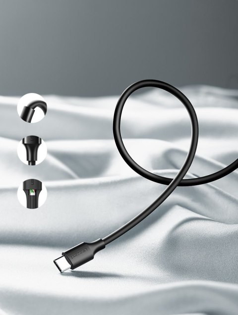 Kabel przewód USB - USB-C 2A 2m czarny UGREEN