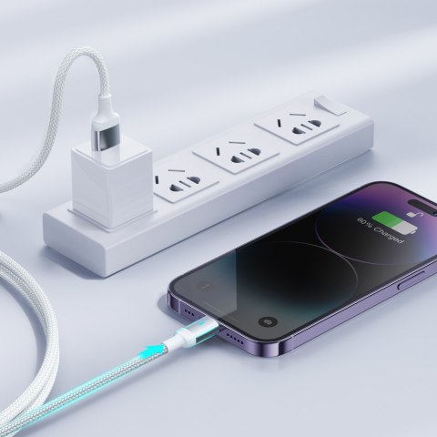 Kabel przewód do iPhone A10 Series USB - Lightning 2.4A 1.2m biały JOYROOM