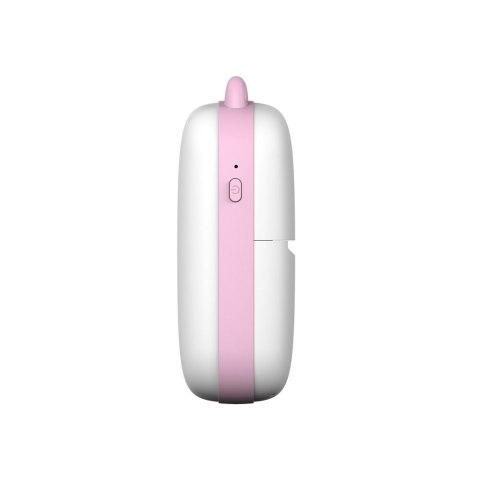 Mini Kot drukarka termiczna do etykiet ściąg z telefonu Bluetooth Fun Print różowa HURTEL