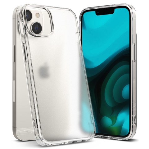 Etui ochronne z otworami na smycz iPhone 14 Plus 6.7" FUSION MATTE CLEAR Ringke