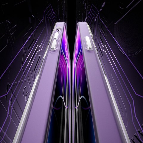 Magnetyczne etui iPhone 14 Pro Max MagSafe PQY Geek Series srebrne KINGXBAR