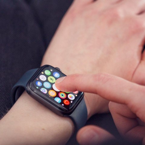 Hybrydowe szkło ochronne do Apple AirTag czarny WOZINSKY