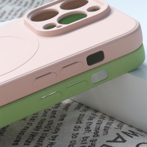 Silikonowe etui z MagSafe do iPhone 15 Plus Silicone Case granatowe HURTEL