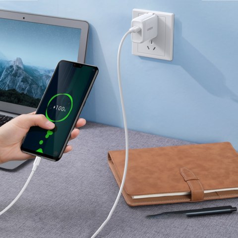 Kabel przewód PVC USB0-A - microUSB 480 Mb/s 2m biały UGREEN