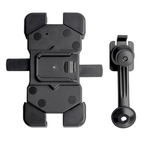 Uchwyt na telefon 4.5-7.2 do motocykla obrotowy 360 - czarny ROCKBROS