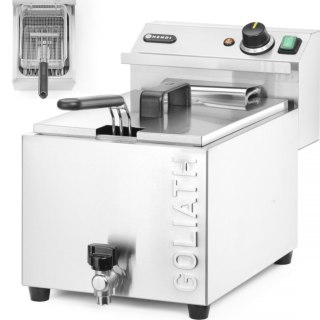 Najmocniejsza frytownica frytkownica z kranem HENDI GOLIATH 400V 10.2kW 10L Hendi