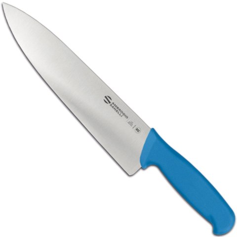 Nóż do ryb owoców morza SUPRA COLORE HACCP 240/390 mm - niebieski Ambrogio Sanelli