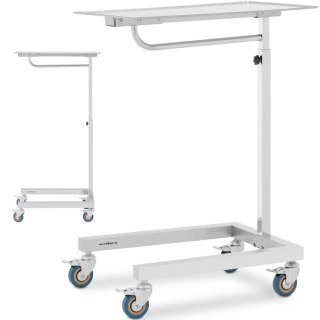 Stolik wózek instrumentalny asystor zabiegowy regulowany STAL 60 x 40 cm Steinberg Systems