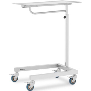 Stolik wózek instrumentalny asystor zabiegowy regulowany STAL 60 x 40 cm Steinberg Systems