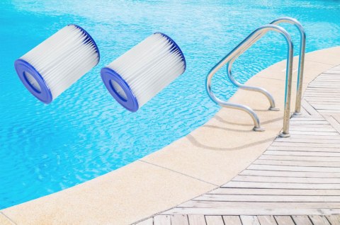 Filtr wkład do pompy basenowej II 530/800gal 2szt. BESTWAY 58094 Kik Sp. z o. o. Sp. k.