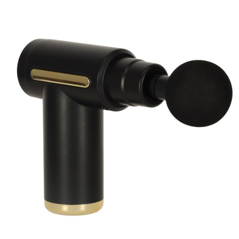 Pistolet do masażu masażer do pleców ciała LED 4w1 czarny Kik Sp. z o. o. Sp. k.