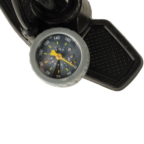 Pompka rowerowa RALLEX podłogowa nożna z manometrem 11bar Kik Sp. z o. o. Sp. k.