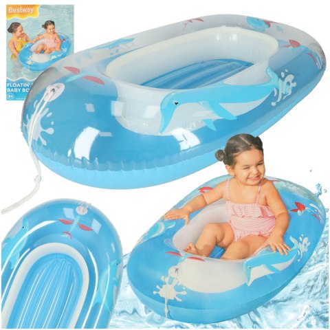 Ponton dmuchany łódka delfin do pływania BESTWAY 34037 Kik Sp. z o. o. Sp. k.