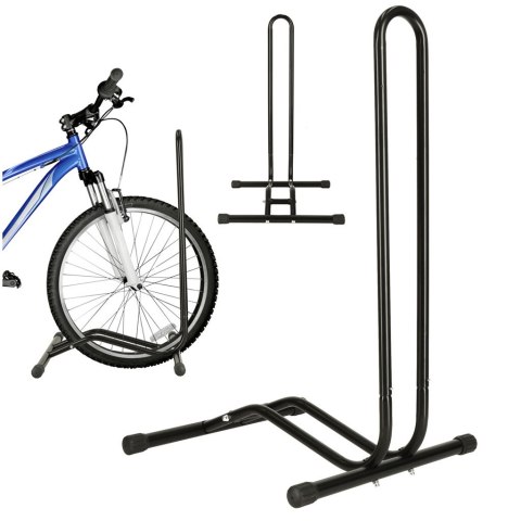 Stojak rowerowy RALLEX na rower pojedynczy metalowy czarny Kik Sp. z o. o. Sp. k.
