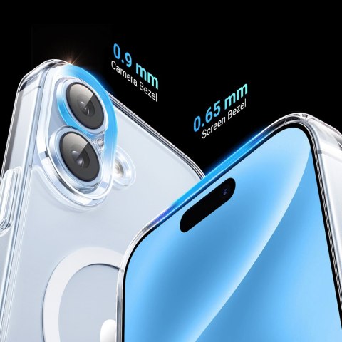 Etui case Classy Clear Magnetic na iPhone 16 Plus - przezroczyste UGREEN