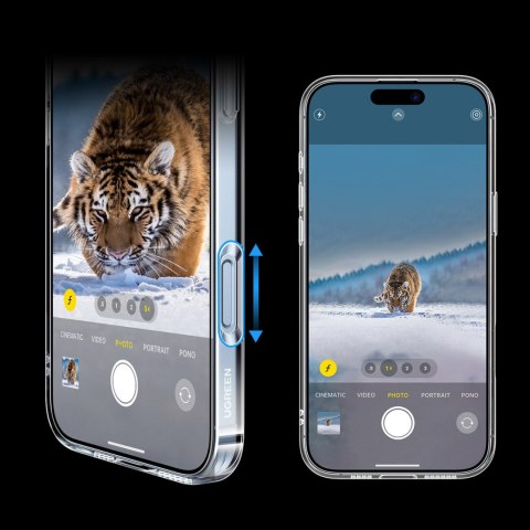 Etui case Classy Clear Magnetic na iPhone 16 Plus - przezroczyste UGREEN