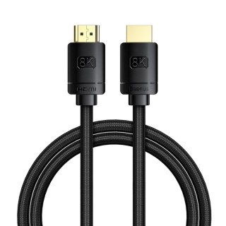 Kabel video HDMI High Definition Series 8K 1m - czarny BASEUS