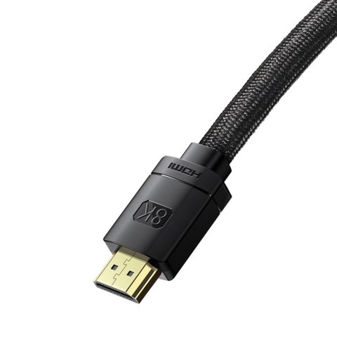 Kabel video HDMI High Definition Series 8K 1m - czarny BASEUS
