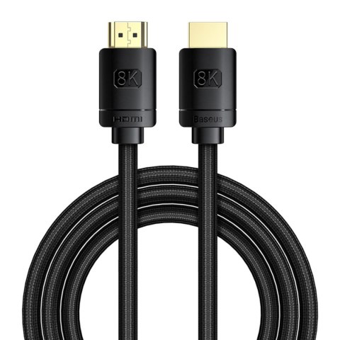 Kabel video HDMI High Definition Series 8K 2m - czarny BASEUS