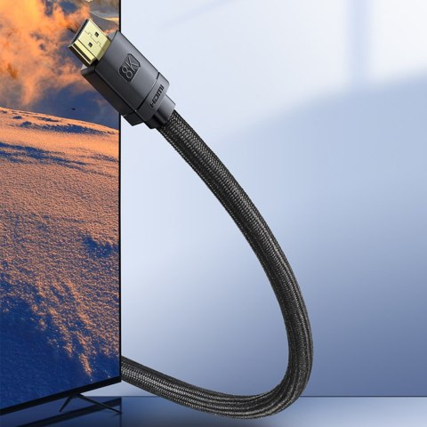 Kabel video HDMI High Definition Series 8K 2m - czarny BASEUS