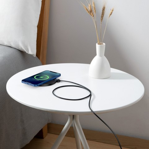 Ładowarka indukcyjna Digital LED Display Gen 2 15W USB-C - czarna BASEUS