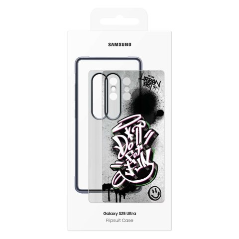 Etui silikonowe Samsung Flipsuit Case Rugged do Samsung Galaxy S25 Ultra - czarne SAMSUNG