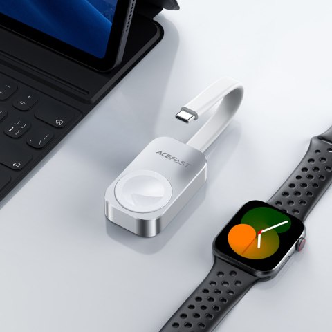 Ładowarka bezprzewodowa do Apple Watch 5W- srebrna ACEFAST
