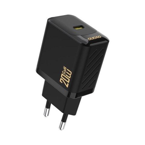 Ładowarka sieciowa PD20W GaN USB-C - czarna DUDAO
