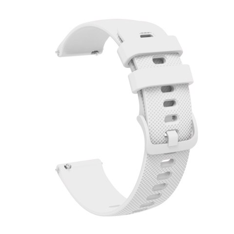 Pasek silikonowy do smartwatcha Huawei Watch GT2/GT3 42mm - biały HURTEL