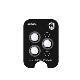 Szkło ochronne na obiektywy iPhone 16 Pro/16 Pro Max - czarne JOYROOM